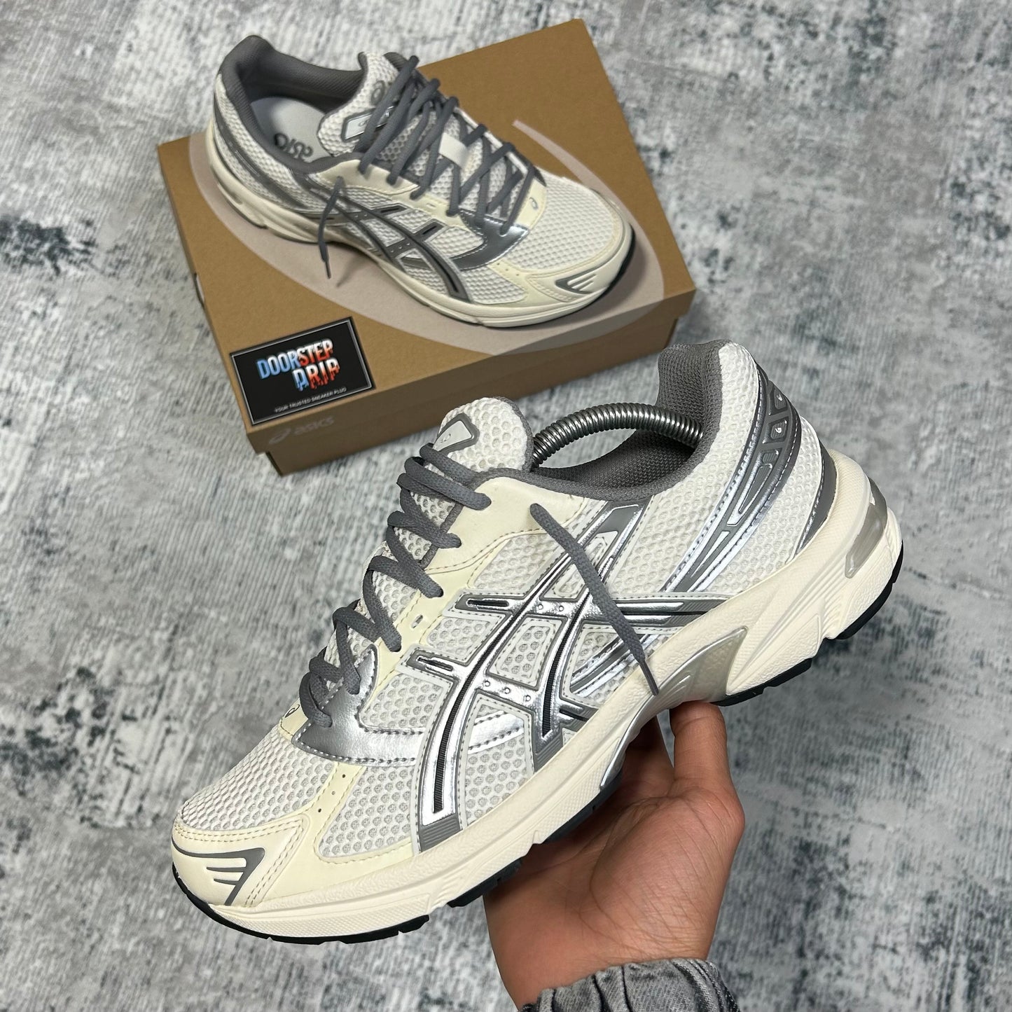 ASICS Gel-1130 Cream Clay Grey Womens