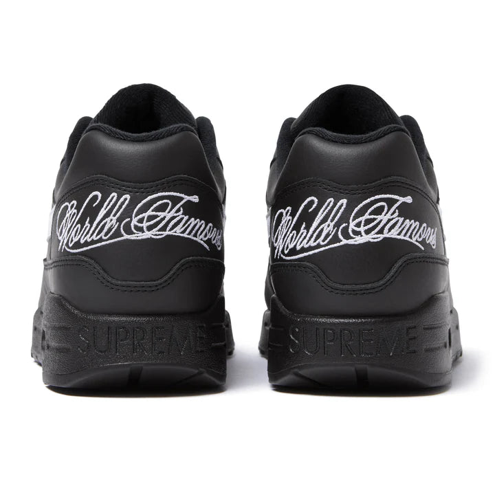 Supreme x Nike Air Max 1 ‘87 Black White