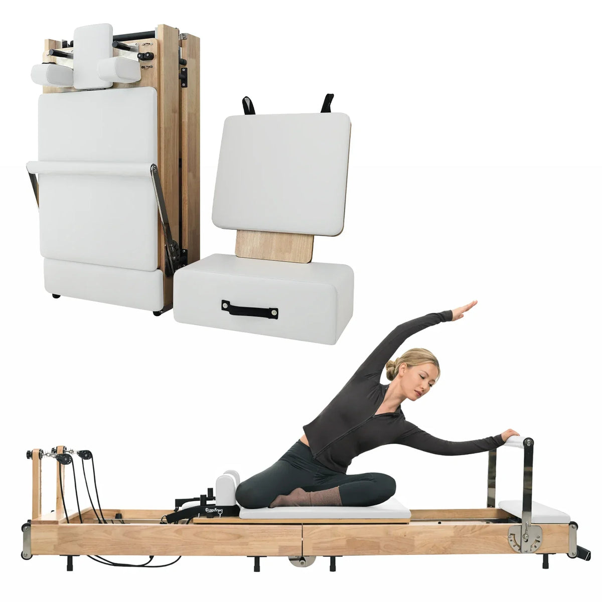 Ease Foldable Pilates Reformer