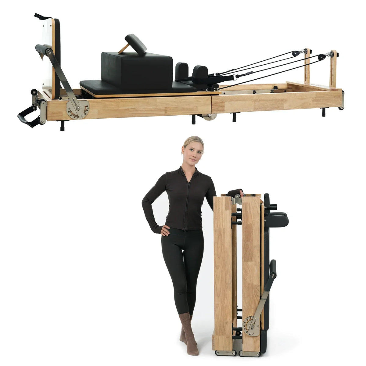 Ease Foldable Pilates Reformer
