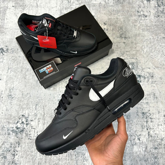 Supreme x Nike Air Max 1 ‘87 Black White