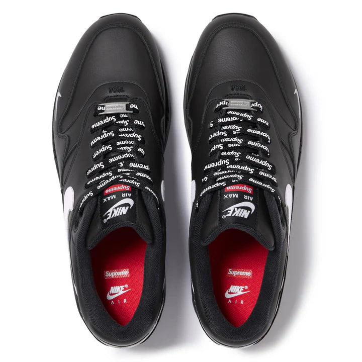 Supreme x Nike Air Max 1 ‘87 Black White