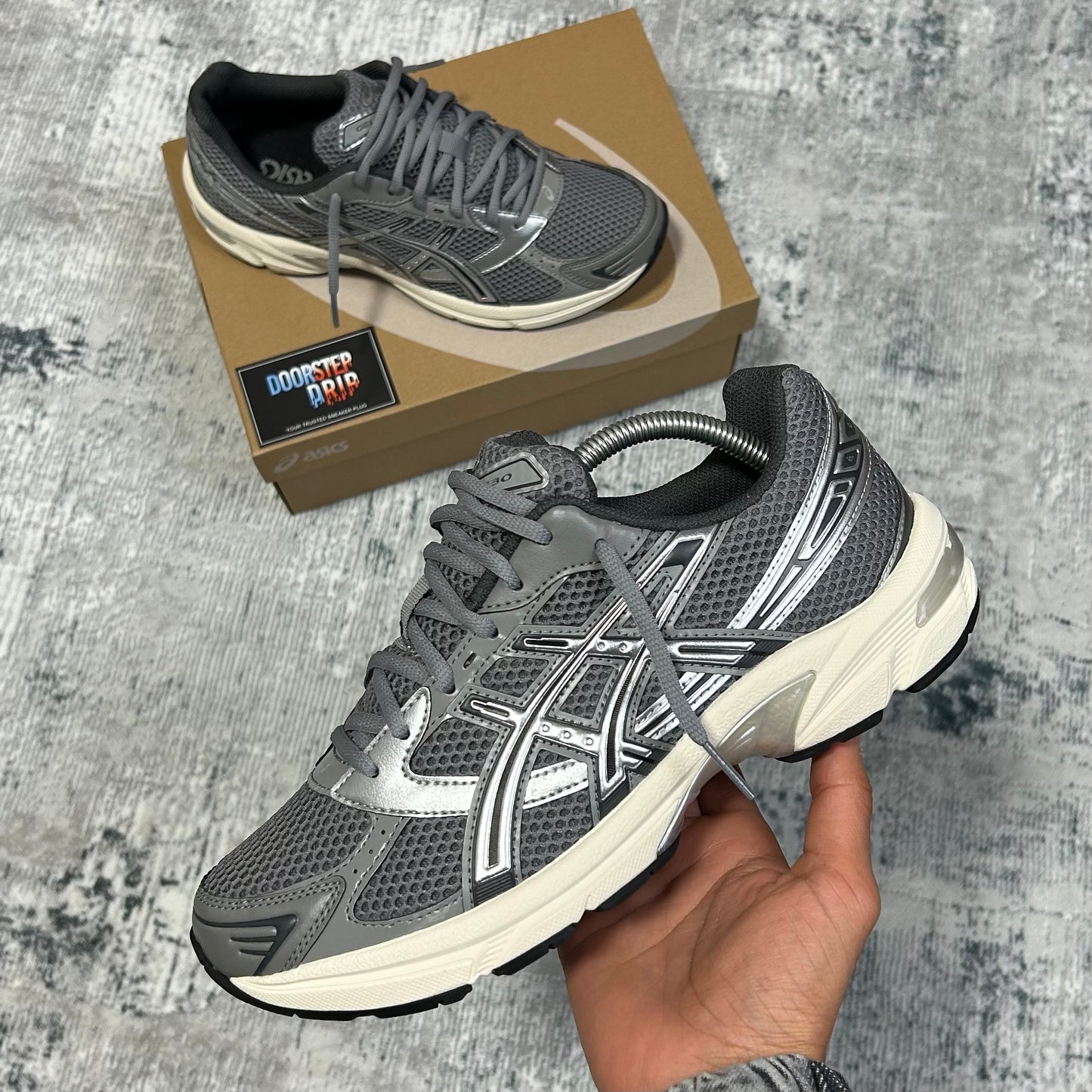 ASICS Gel-1130 Clay Grey Pure Silver
