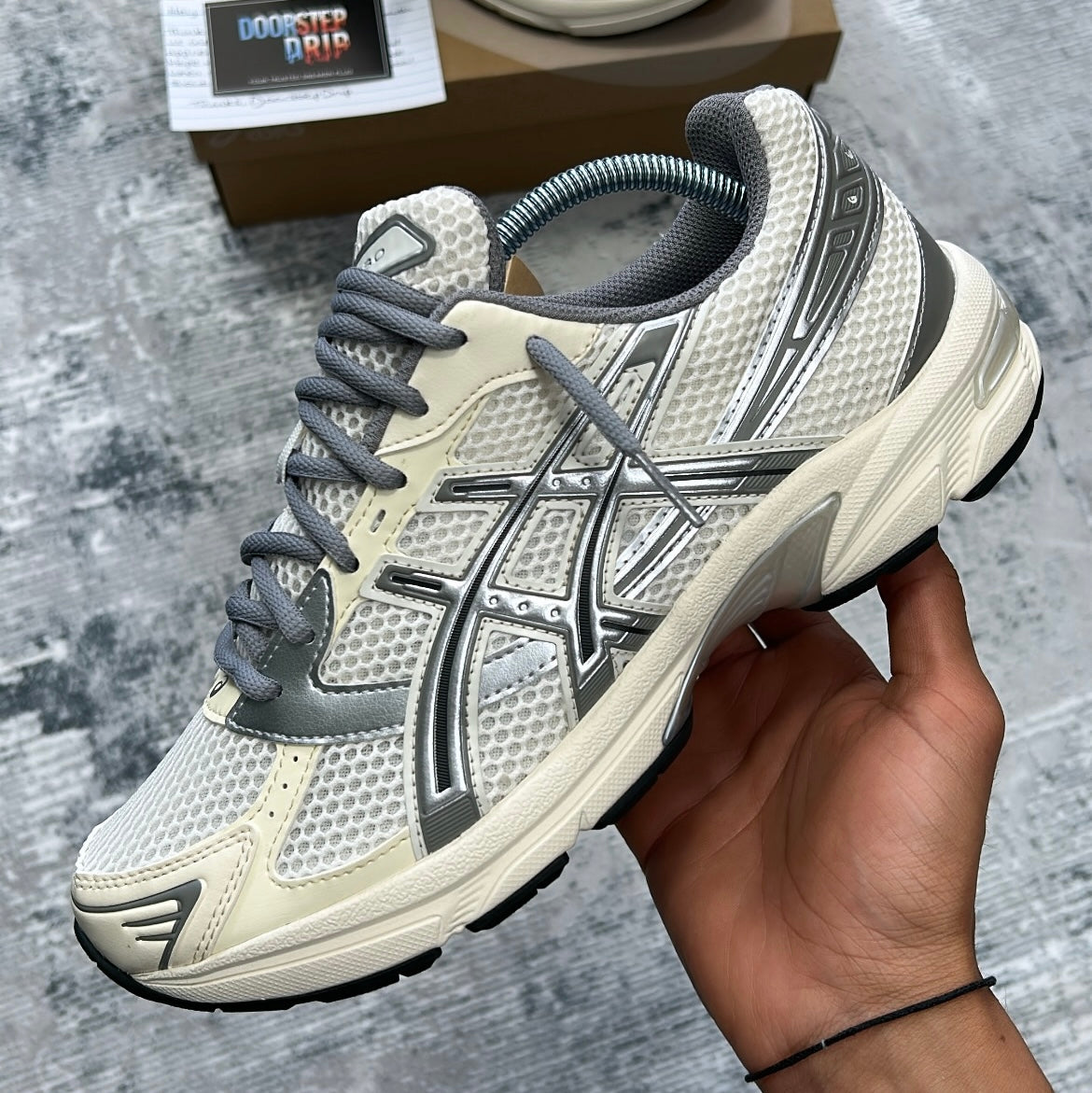 ASICS Gel-1130 Cream Clay Grey Womens