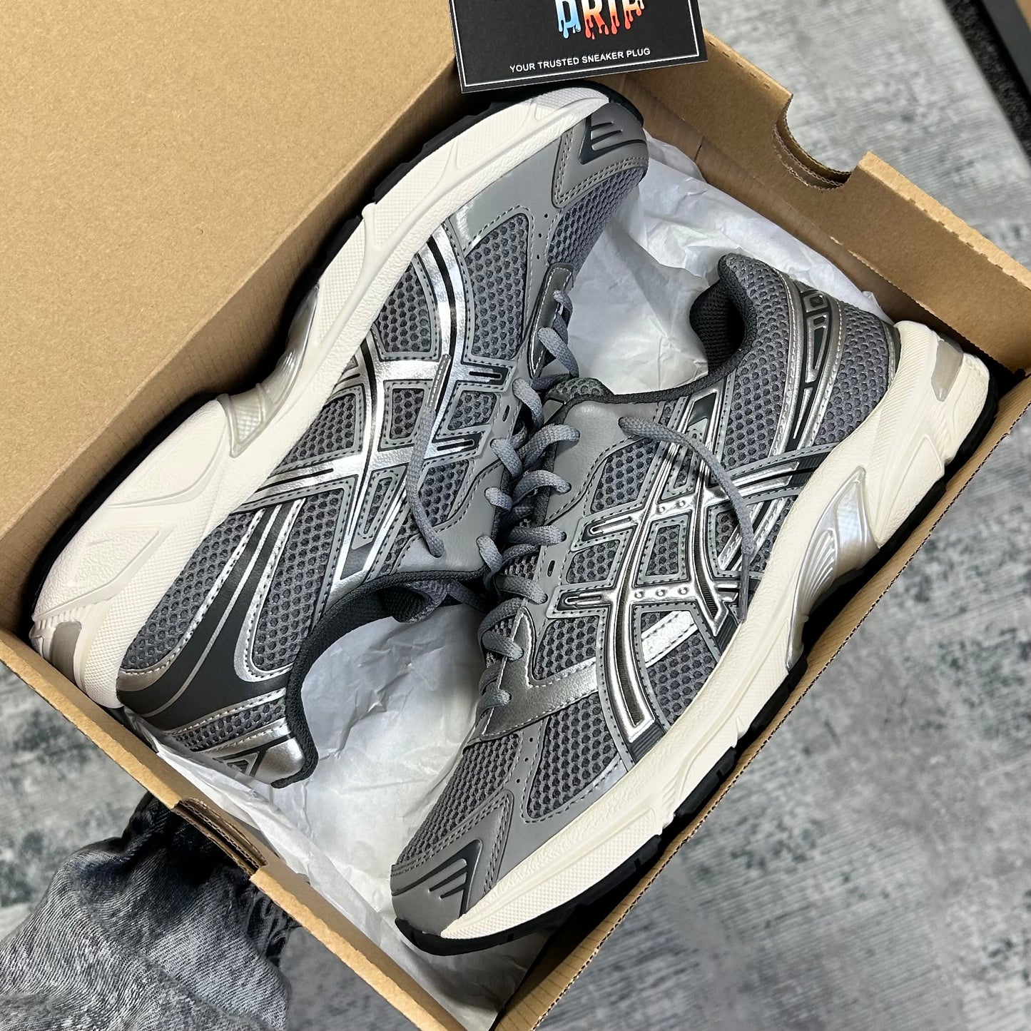 ASICS Gel-1130 Clay Grey Pure Silver
