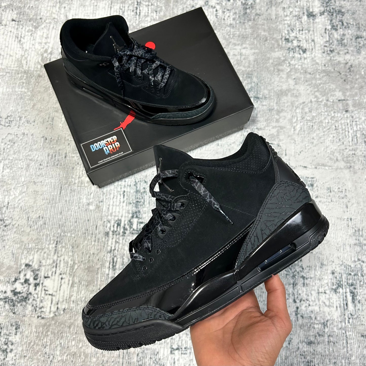Air Jordan 3 Retro Black Cat 2025