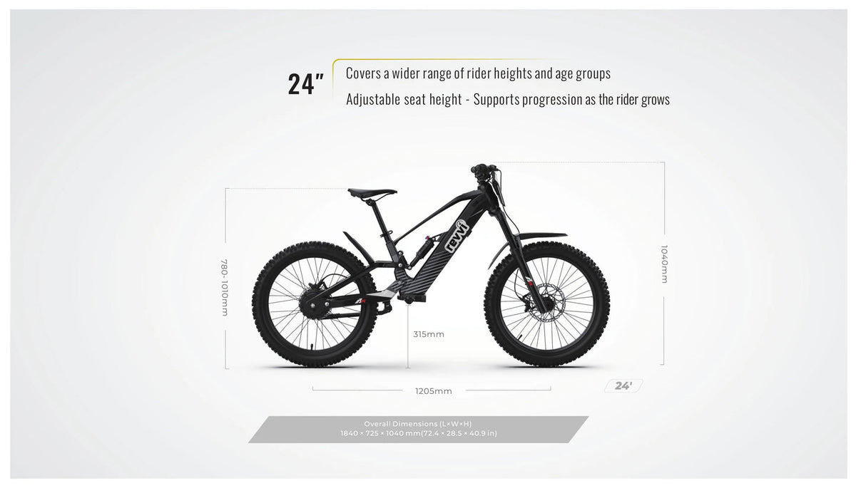 Revvi 24” Electric Balance Bike