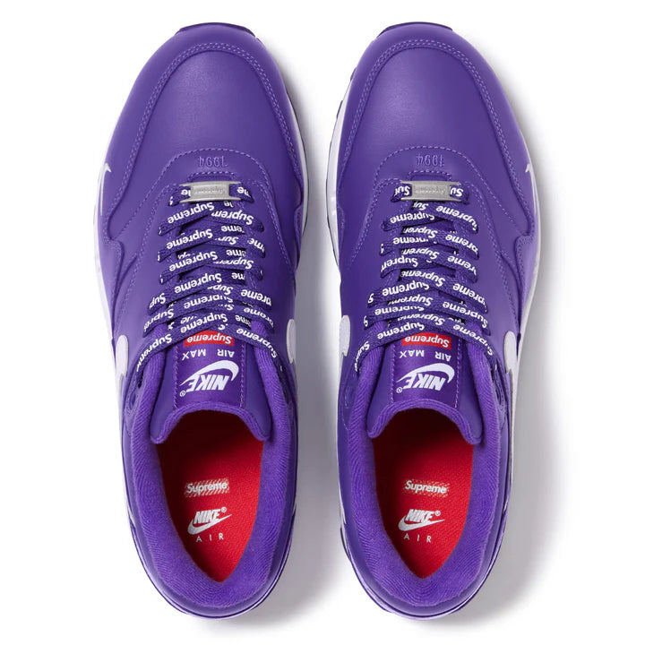 Supreme x Nike Air Max 1 ‘87 Varsity Purple