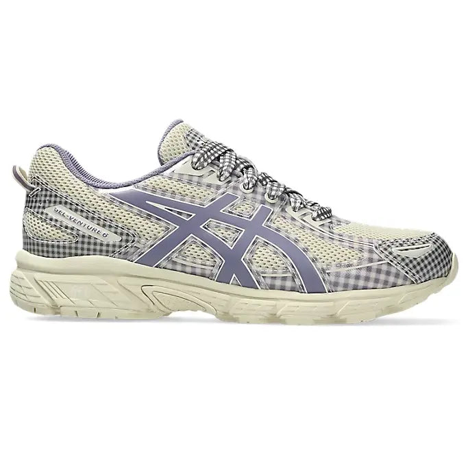 Story mfg. x ASICS Gel-Venture 6 Vanilla Violet Quartz Gingham