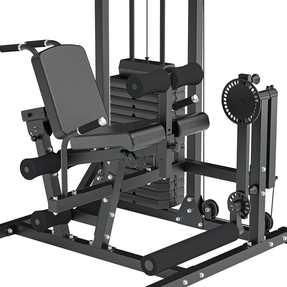 Strongway Leg Curl and Extension Machine with 89KG Weight Stack