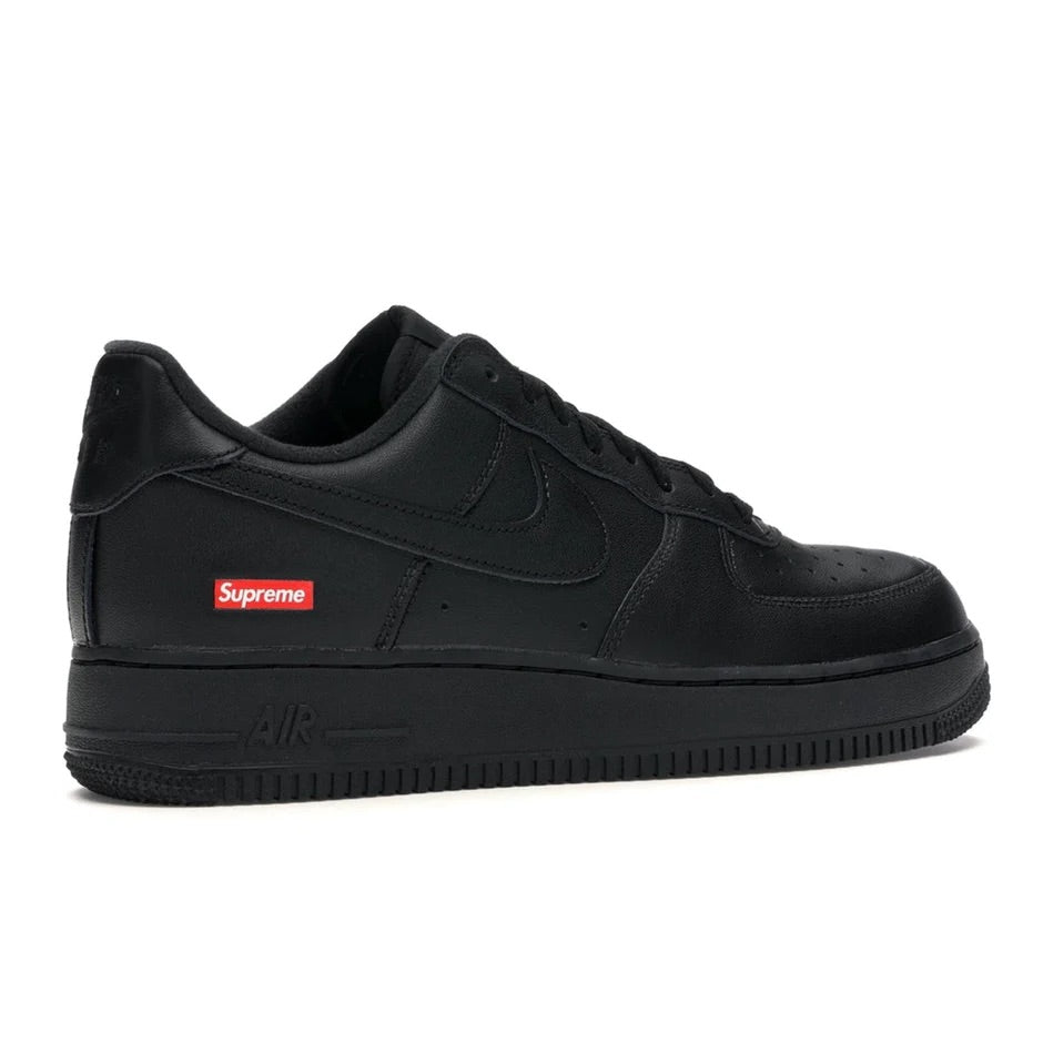 supreme nike air force 1 low black