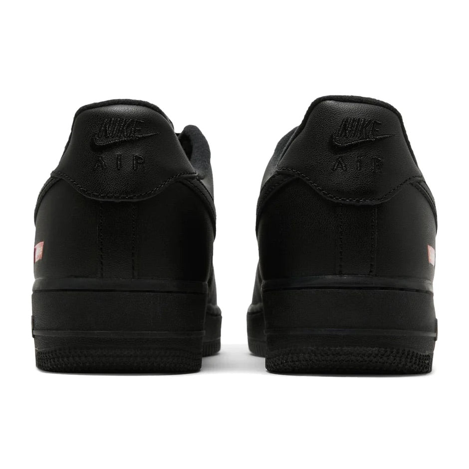 supreme nike air force 1 low black