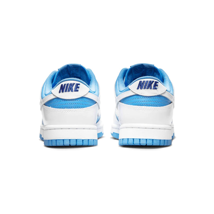 nike dunk low reverse unc blue white womens