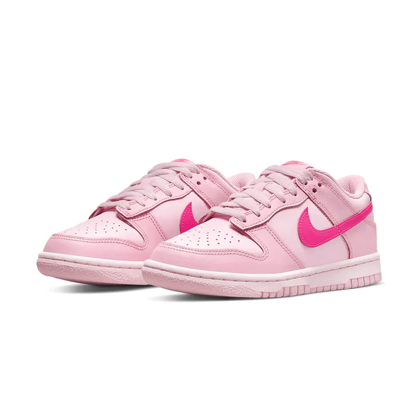 nike dunk low gs triple pink womens authentic barbie pink dunks online