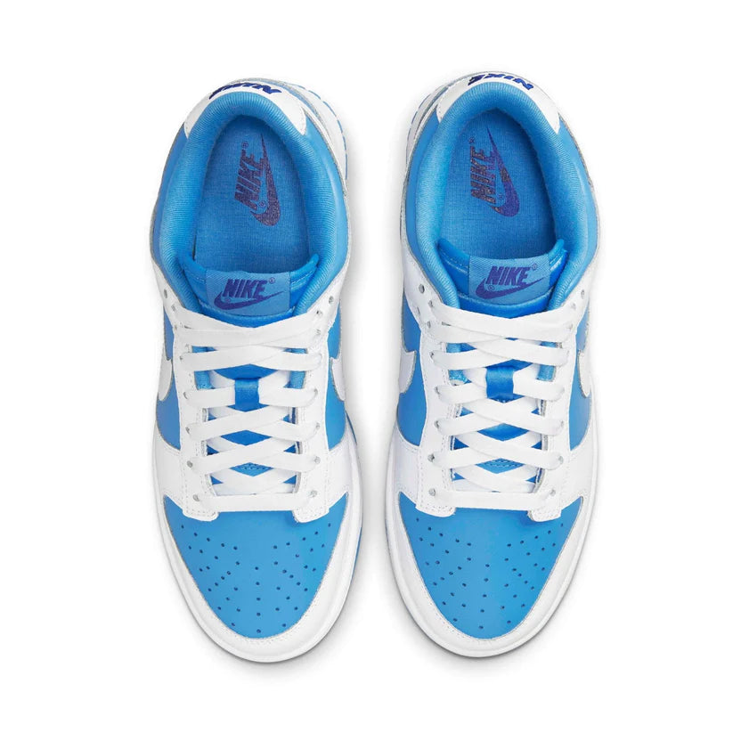 nike dunk low reverse unc blue white womens