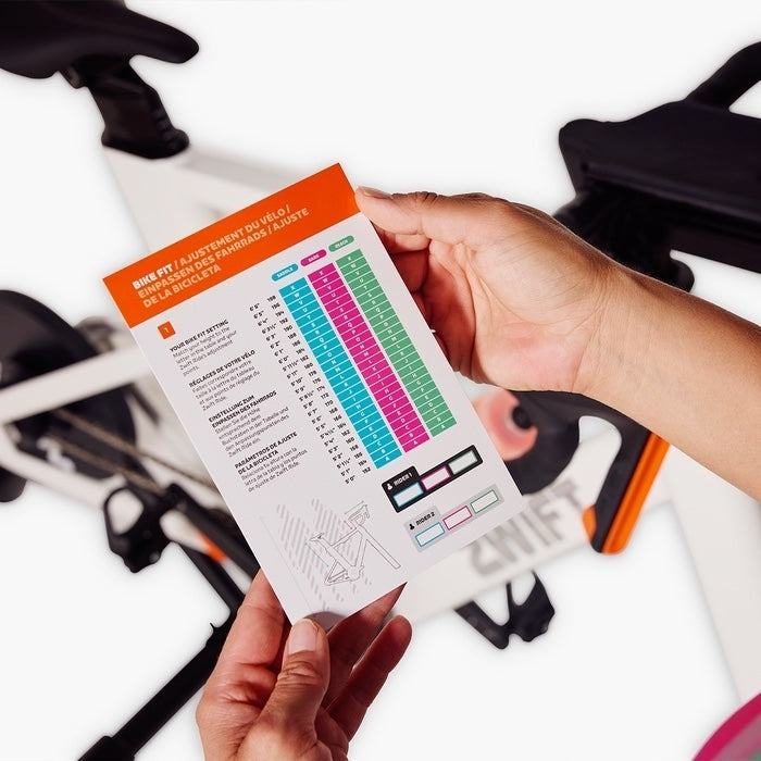 Zwift Ride setup and fit adjustment guide