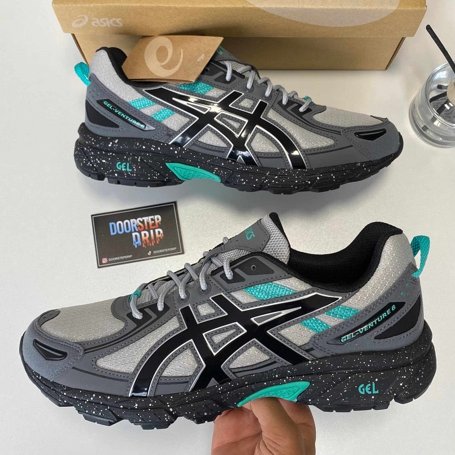 ASICS Gel-Venture 6 Turquoise Grey Aqua Black