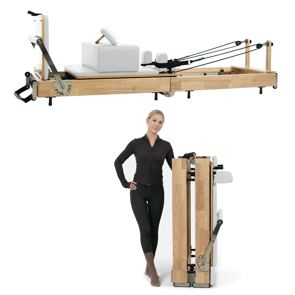 Ease Foldable Pilates Reformer
