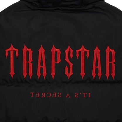 Trapstar Decoded Hooded Puffer Jacket 2.0 - Infrared Edition