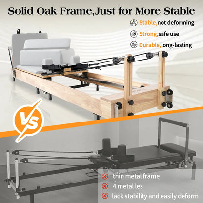 Ease Foldable Pilates Reformer