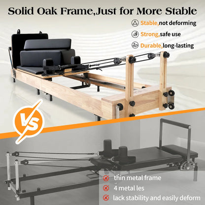 Ease Foldable Pilates Reformer