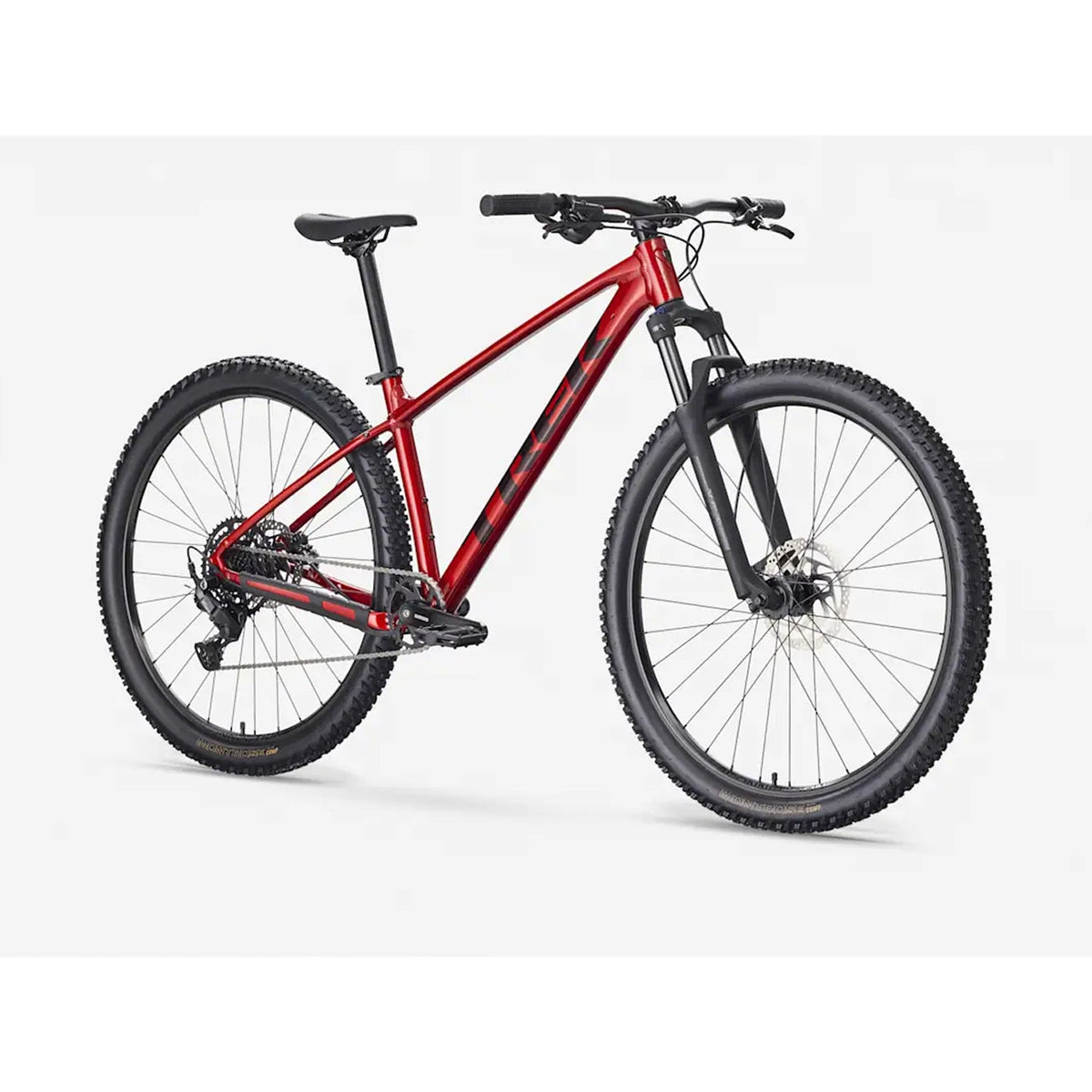 Trek Marlin 5 Gen 3 front three quarter view