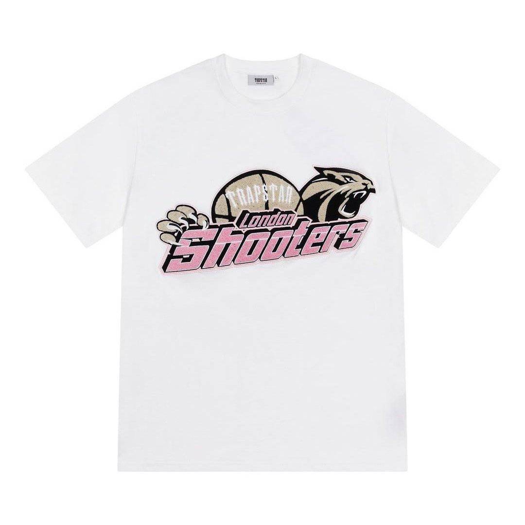 Trapstar Shooters Tee - White/Pink