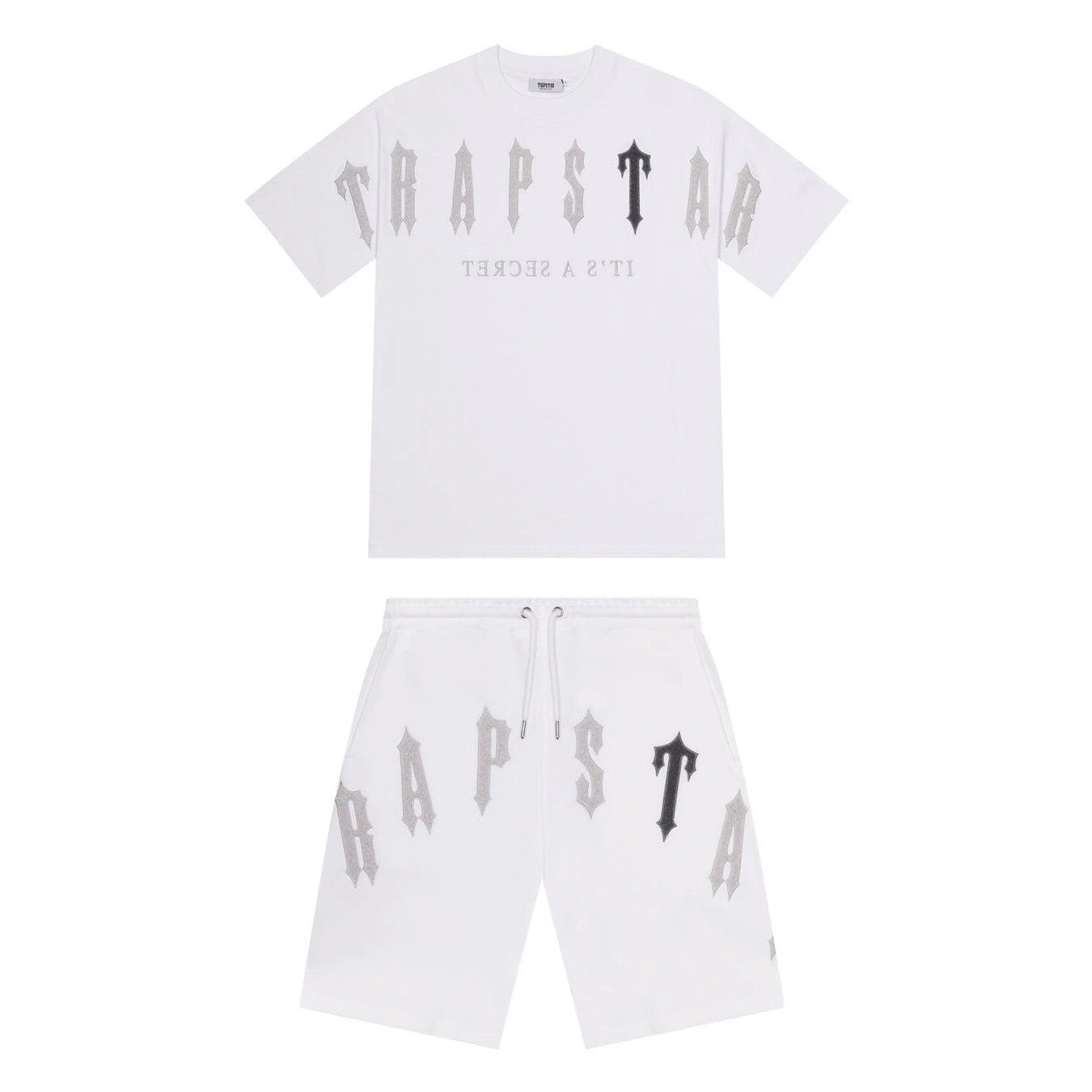 Trapstar Irongate Arch 2.0 Short Set - White/Grey