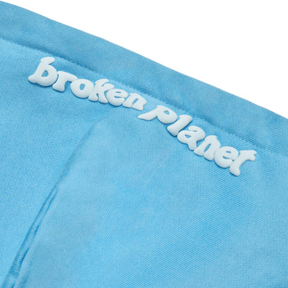 Broken Planet Zip Up Hoodie Light Blue