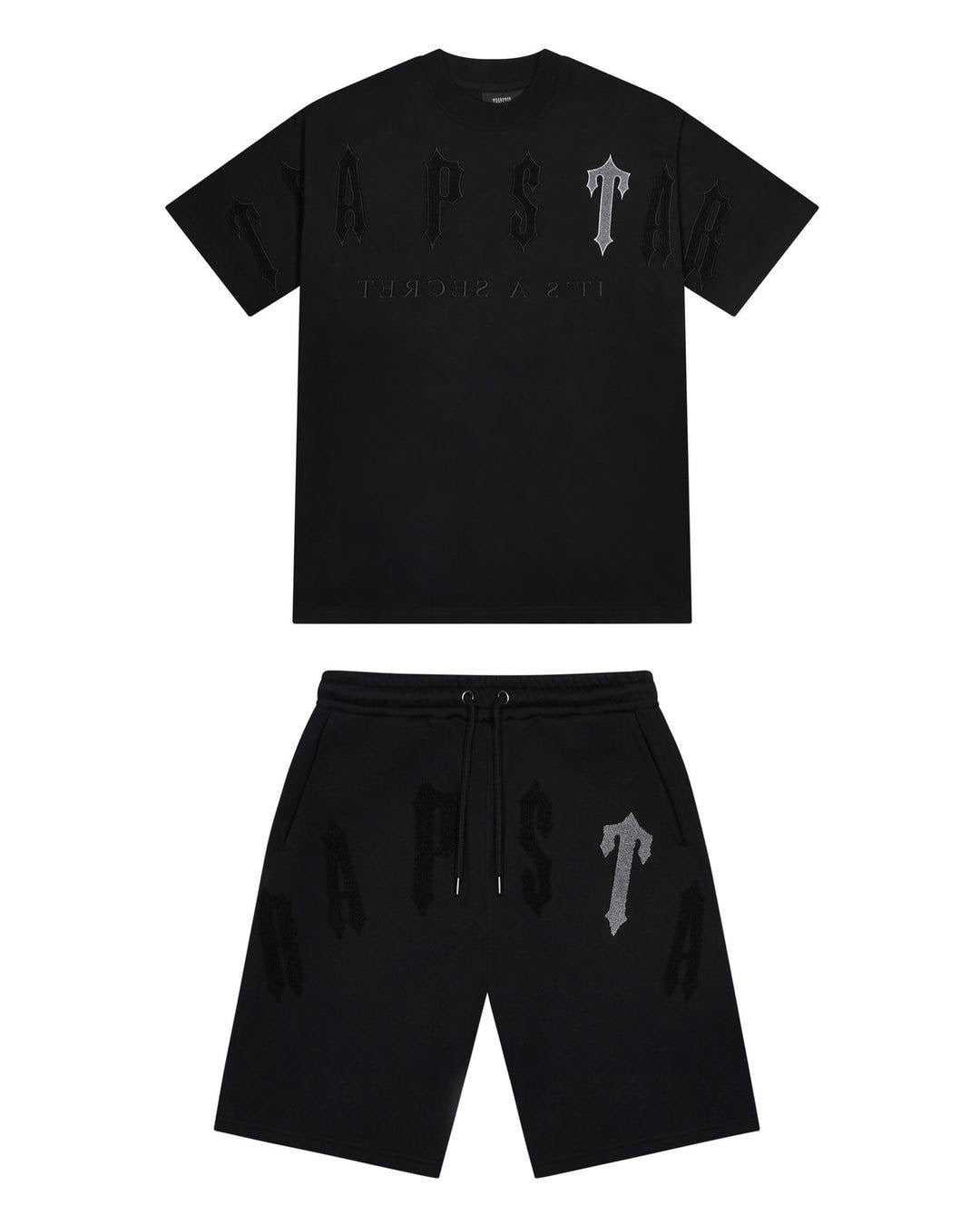 Trapstar Irongate Arch 2.0 Short Set - Black/Grey