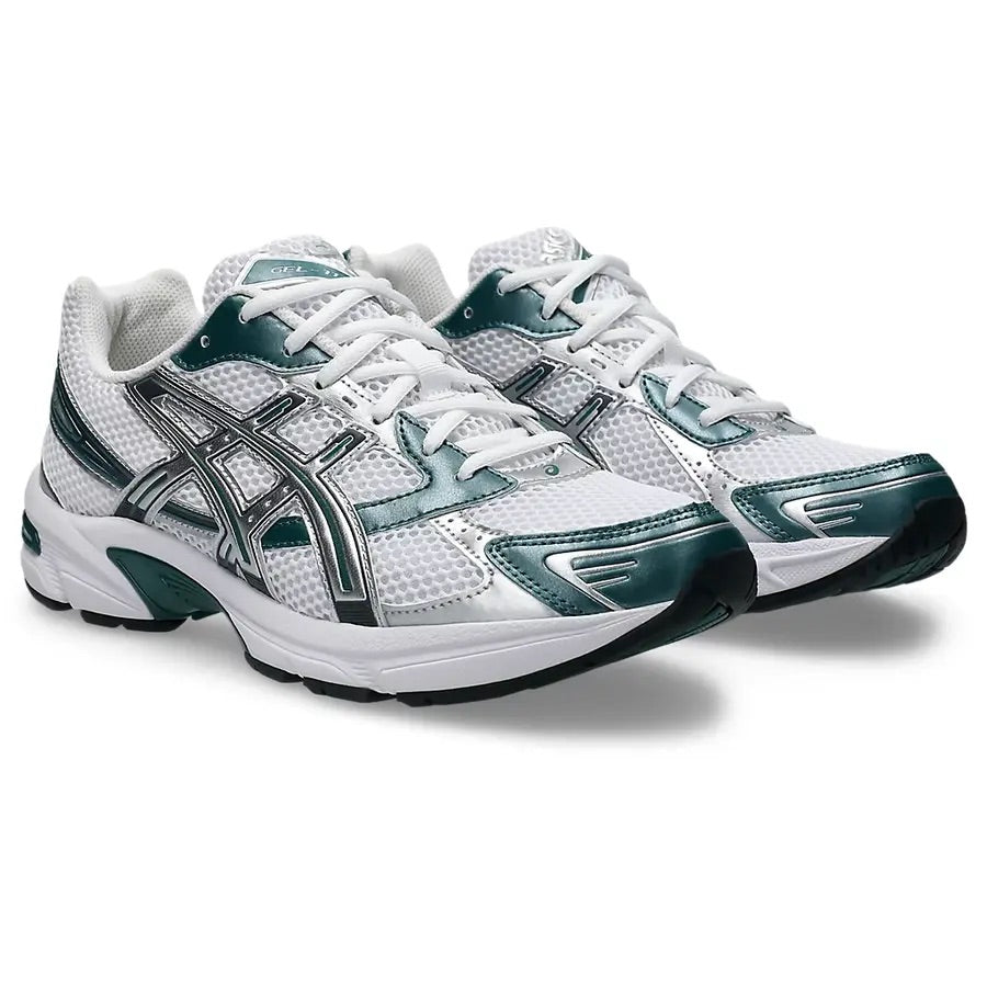 ASICS gel 1130 white dark neptune green