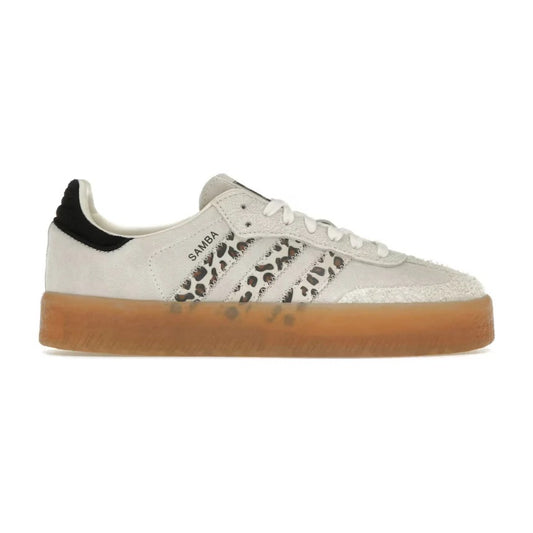 Adidas Sambae Leopard Off White Cream Womens