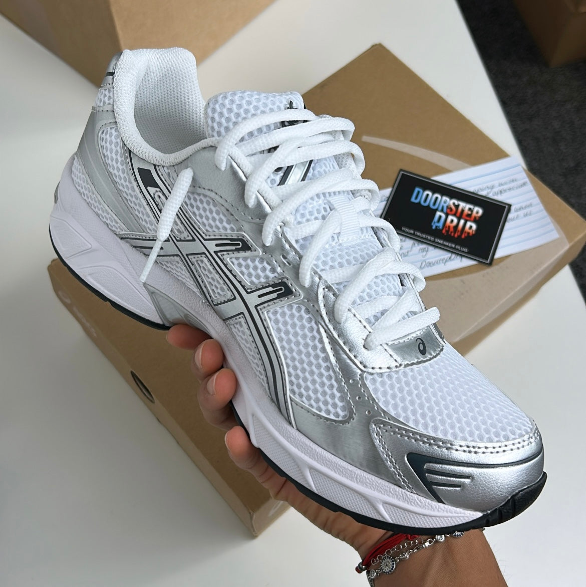 ASICS Gel-1130 White Pure Silver