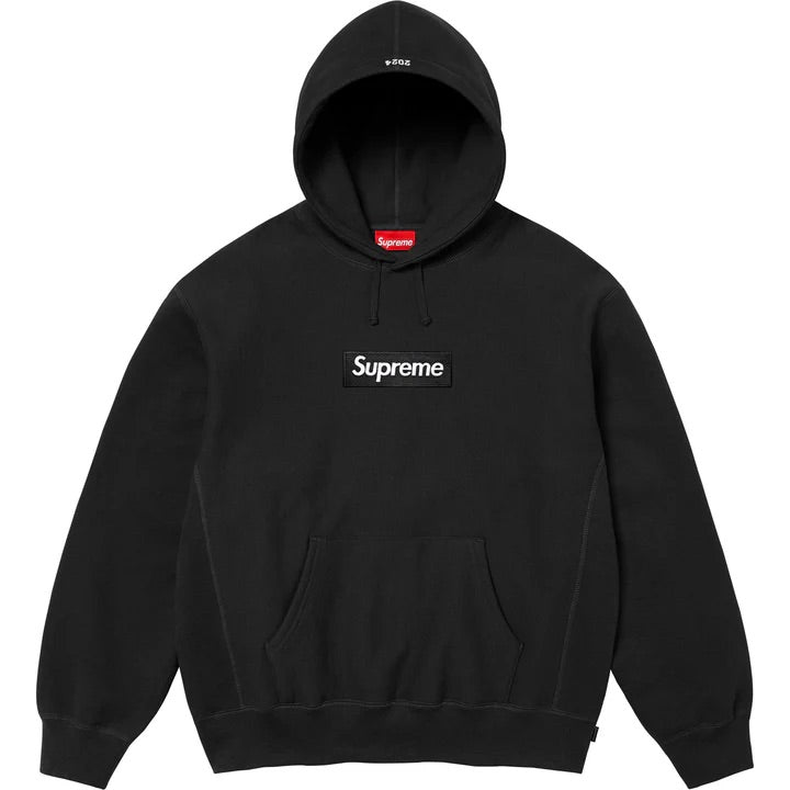 Supreme Box Logo Hooded Sweatshirt Black (FW24)