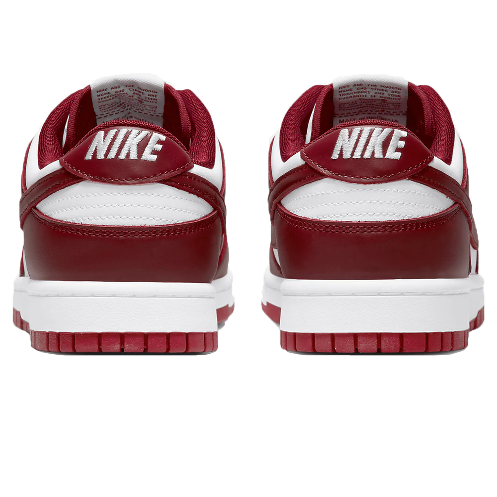 cheap burgundy red white nike dunk low mens authentic sneakers online