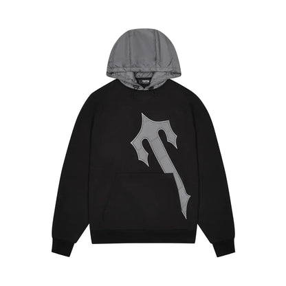 Trapstar Irongate T Hood Tracksuit - Black/Grey