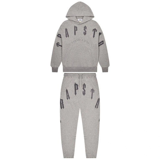 Trapstar Irongate Arch Chenille 2.0 Tracksuit - Grey/Grey