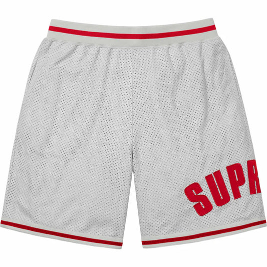 Supreme Ultrasuede Mesh Shorts Grey