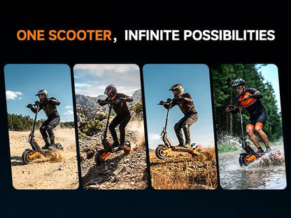 Isinwheel GT1 Dual Motor Foldable E-Scooter