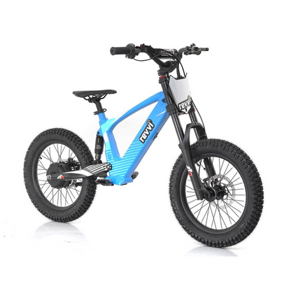 REVVI 18" ELECTRIC KIDS BIKE - BLACK