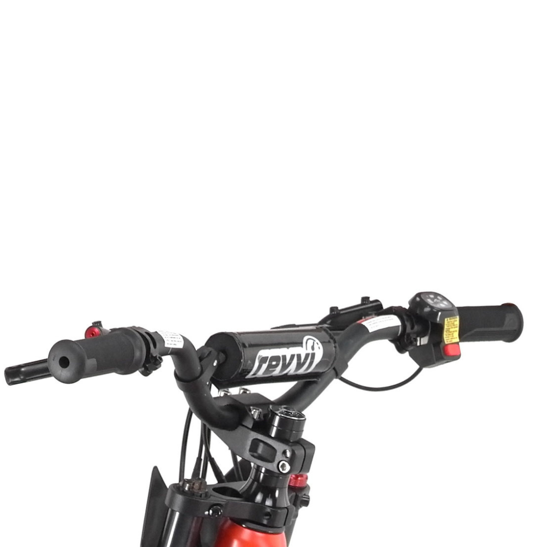 REVVI 18" ELECTRIC KIDS BIKE - BLACK