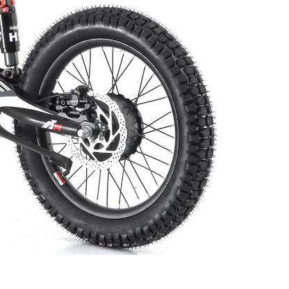 REVVI 18" ELECTRIC KIDS BIKE - BLACK