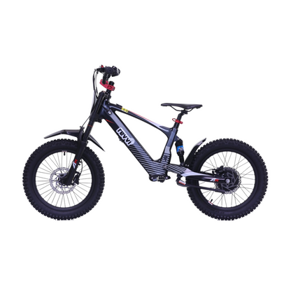 REVVI 18" ELECTRIC KIDS BIKE - BLACK