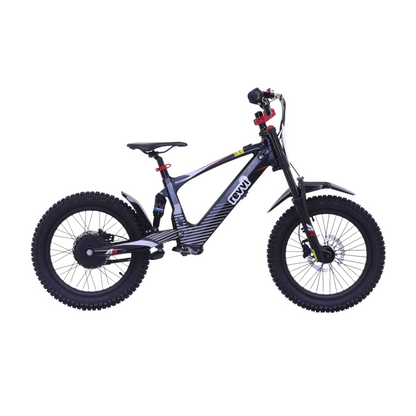 REVVI 18" ELECTRIC KIDS BIKE - BLACK
