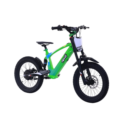 REVVI 18" ELECTRIC KIDS BIKE - BLACK