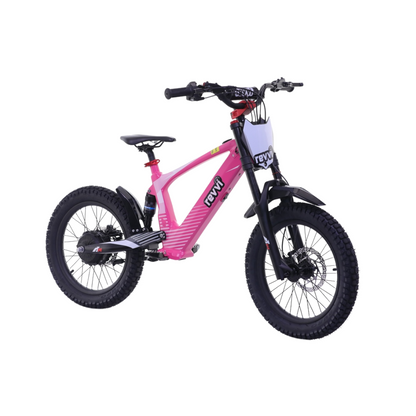REVVI 18" ELECTRIC KIDS BIKE - BLACK