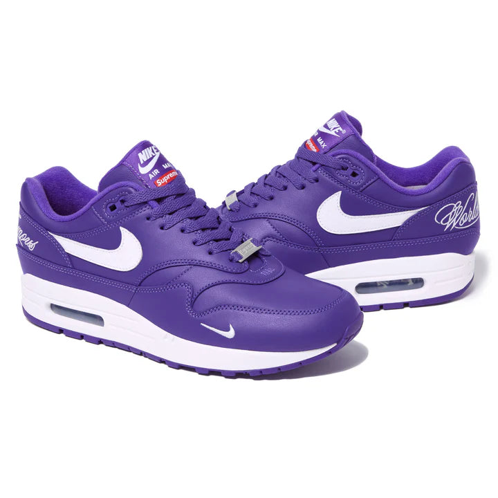 Supreme x Nike Air Max 1 ‘87 Varsity Purple