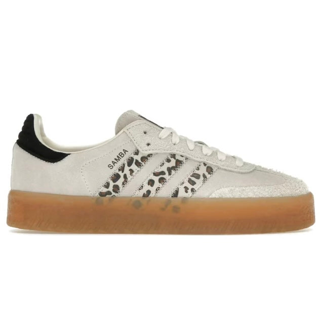 adidas sambae cream leopard off white womens