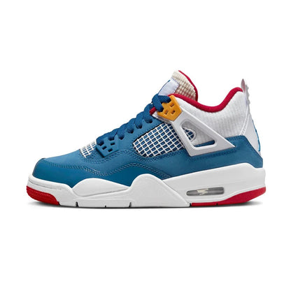 air jordan 4 retro messy room gs blue white red