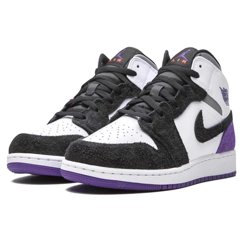 Air Jordan 1 Mid Varsity Purple GS DoorstepDrip